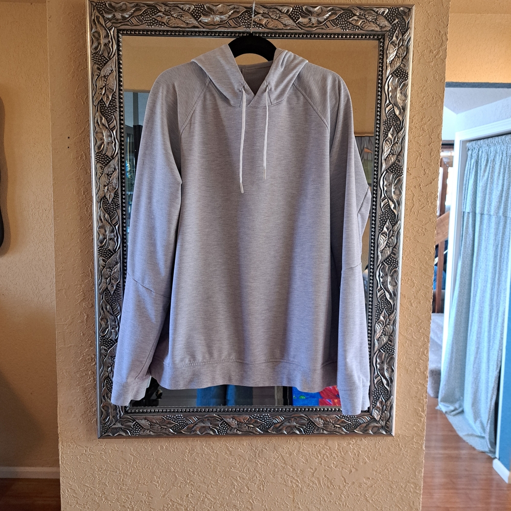Lululemon Athletica Light Gray Men's Hoodie